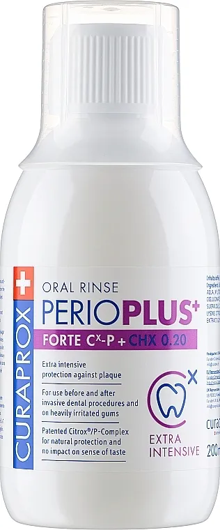 Curaprox Perio Plus+ Vodica za ispiranje usta, 0,20% klorheksidin