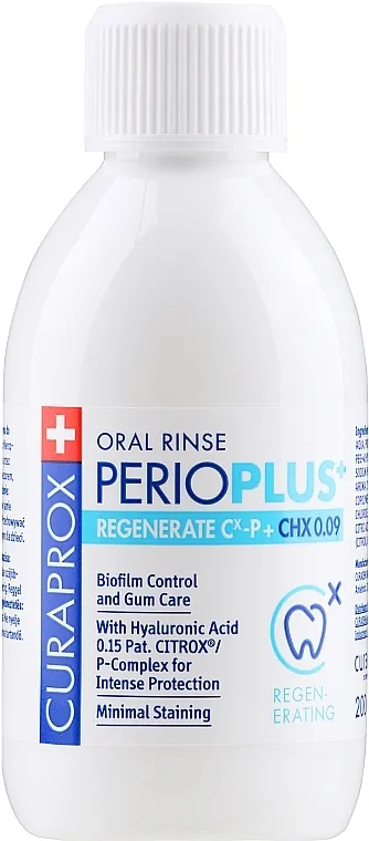Curaprox PerioPlus+ Tečnost za ispiranje usta Curasept, 0,09% hlorheksidin