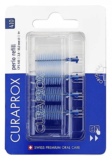 Curaprox Set interdentnih četkica "Perio Refill", CPS 410, 2,8-10,0 mm, plava