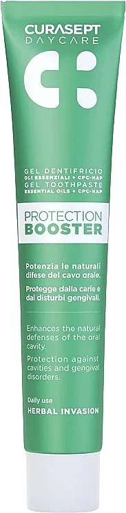 Curasept Daycare Protection Booster Gel Toothpaste Herbal Invasion Pasta za zube