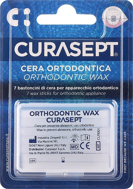 Curasept Orthodontic Wax Ortodontski vosak, 7 traka