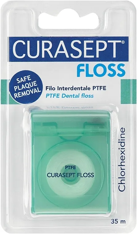 Curasept PTFE Floss Chlorhexidine Zubni konac, 35 m