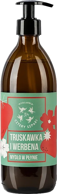 Cztery Szpaki Tekući sapun "Jagode i verbena"