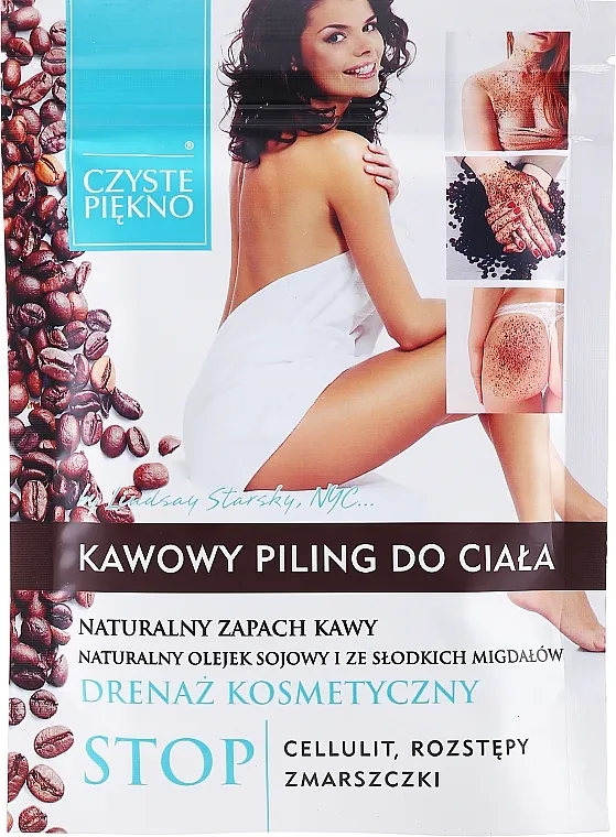 Czyste Piękno Piling za telo "Kafeni"