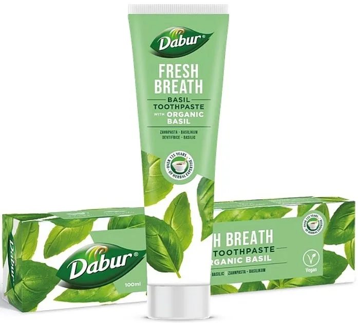 Dabur Fresh Breath Basil Toothpaste Pasta za zube sa organskim bosiljkom