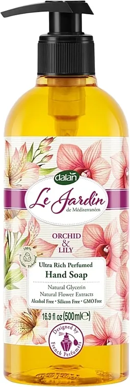 Dalan Le Jardin Ultra Rich Perfumed Hand Soap Orchid And Lily Parfimisano tečni sapun za ruke "Orhideja i ljiljan"