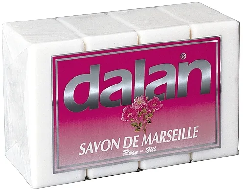Dalan Savon De Marseille Rose Bath Soap Kupka sapun Ruža