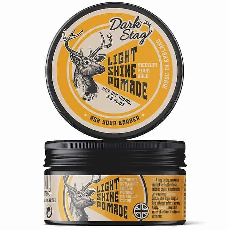 Dark Stag Light Shine Pomade Medium Firm Hold Pomada za stilizovanje kose
