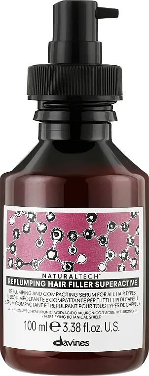 Davines Natural Tech Replumping Hair Filler Superactive Filer za elastičnost kose