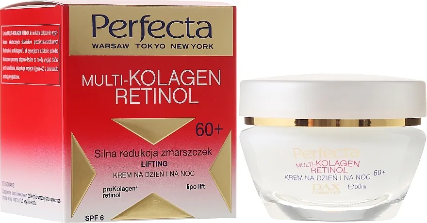 Dax Cosmetics Perfecta Multi-Collagen Retinol Face Cream 60+ Krema za lice
