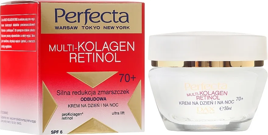 Dax Cosmetics Perfecta Multi-Collagen Retinol Face Cream 70+ Krema za lice
