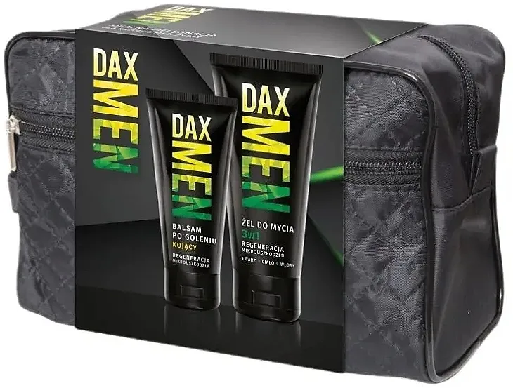 Dax Men (ash/balm/100ml + sh/gel/180ml + bag/1pc) Set