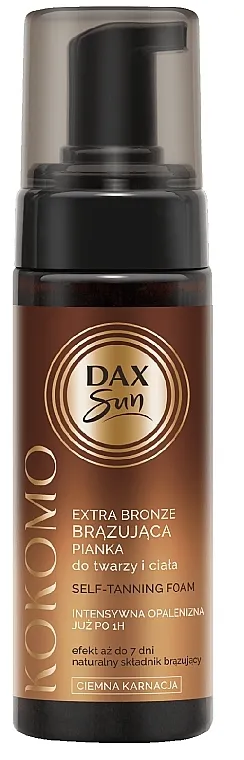 Dax Sun Kokomo Self-Tanning Foam Pjena za samotamnjenje za lice i telo "Kokomo"