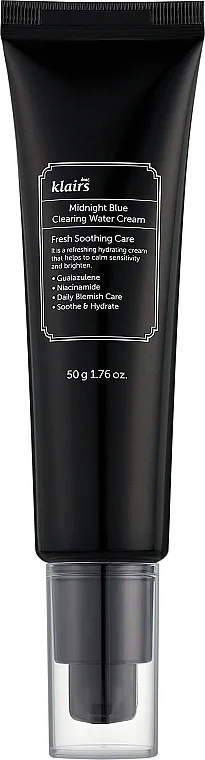 Dear Klairs Midnight Blue Clearing Water Cream Hidratantna krema-gel za lice