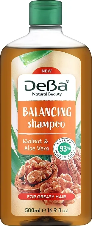 DeBa Natural Beauty Balancing Shampoo Šampon za održavanje balansa sa orahom i aloe verom