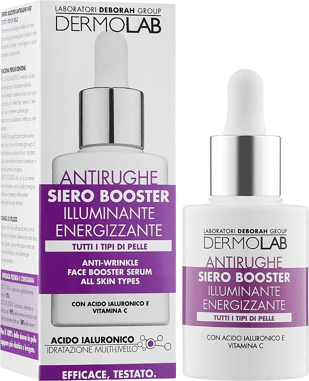 Deborah Milano Dermolab Anti-Wrinkle Face Booster Serum Serum za lice, protiv bora
