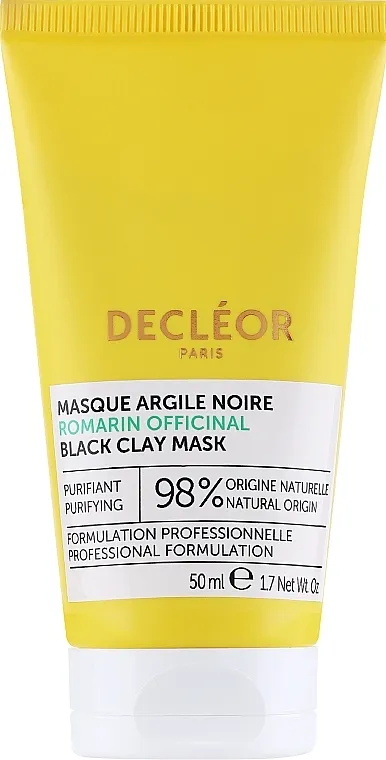 Decleor Rosemary Officinalis Black Clay Mask Maska za lice od crne gline