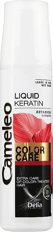 Delia Cameleo Liquid Keratin Coloured &amp; Bleached Hair Tekući keratin "Zaštita boje"