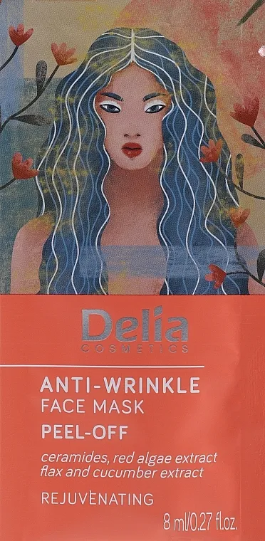 Delia Cosmetics Pell-Off Face Mask Maska za lice protiv bora