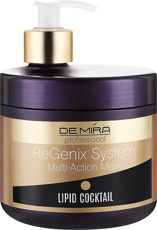 Demira Professional ReGenix System Multi-Action Mask Lipidski koktel-maska za obnavljanje kose