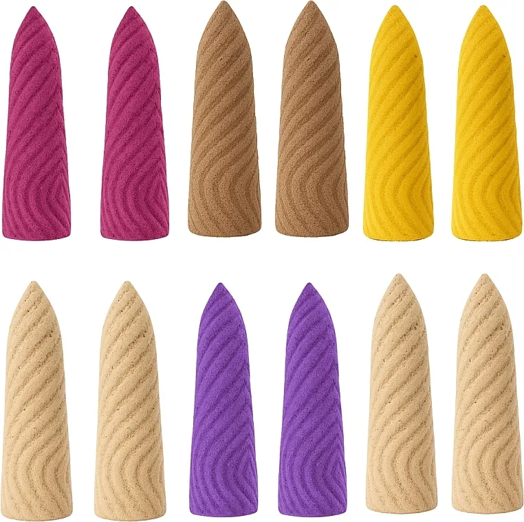Deni Carte Backflow Cones 3XL Čeoni tamjan, mešavina mirisa, 12 kom.