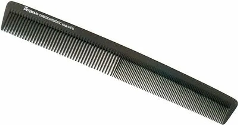 Denman Carbon Barbering Comb Četka za kosu DC08, crni
