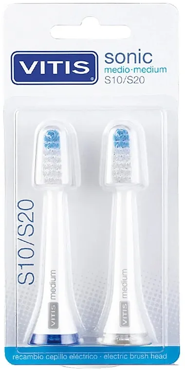 Dentaid Vitis Sonic S10/S20 Medium Refill Zamenske četkice za zube