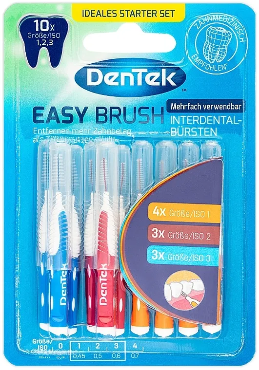 DenTek Interdental MIX Easy Brush Interdentalne četkice