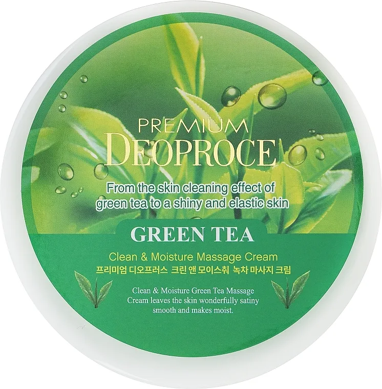 Deoproce Premium Deoproce Clean &amp; Moisture Green Tea Massage Cream Krem za masažu tela