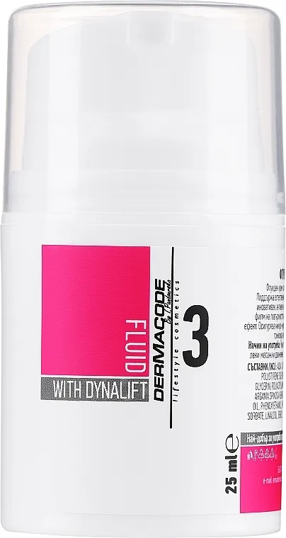 Dermacode By I.Pandourska Fluid With Dynalift 7% Krema-fluid za lice