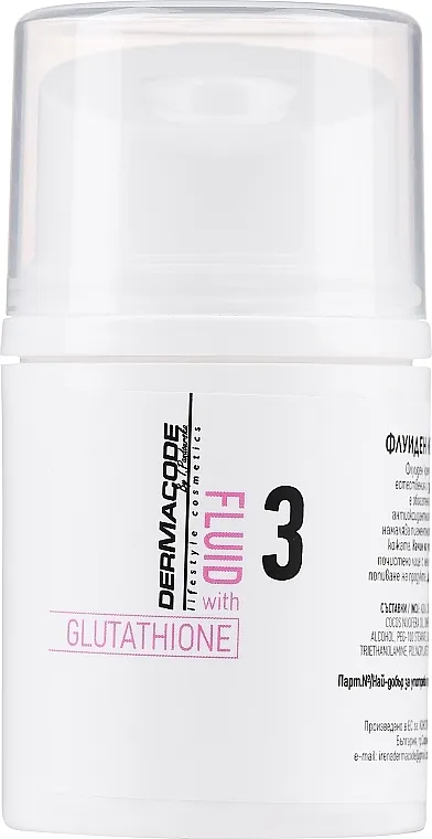 Dermacode By I.Pandourska Fluid With Glutathione (mini) Krema-fluid za lice sa glutationom