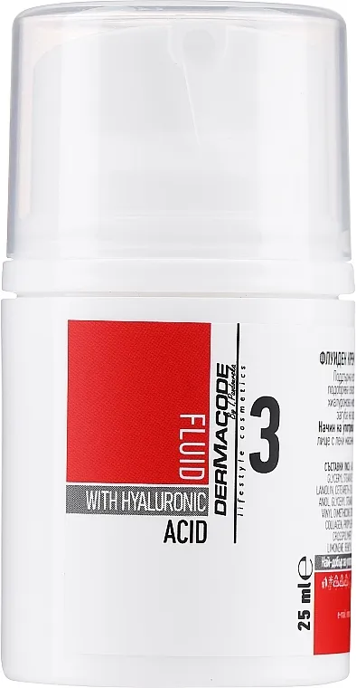 Dermacode By I.Pandourska Fluid With Hyaluronic Krema-fluid za lice sa hijaluronskom kiselinom