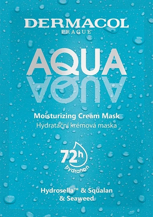 Dermacol Aqua Aqua Moisturizing Cream Mask Hidratantna maska za lice