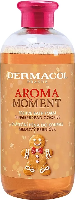 Dermacol Aroma Moment Gingerbread Cookies Festive Bath Foam Kupka sa mirisom medenjaka