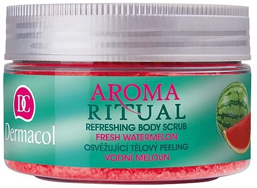 Dermacol Aroma Ritual Body Scrub Fresh Watermelon Piling za tijelo "Svježa lubenica"