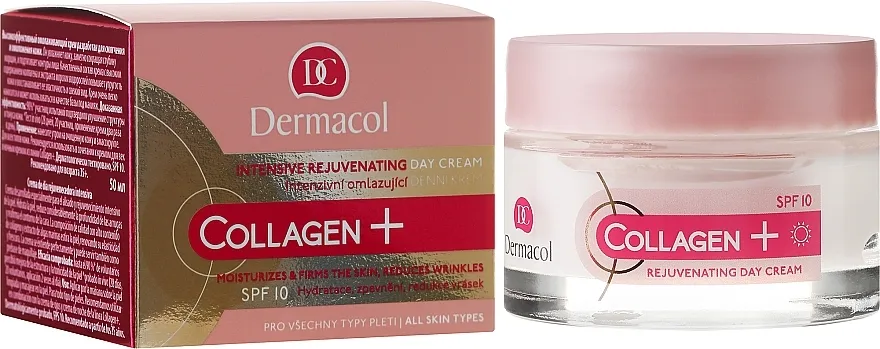 Dermacol Collagen+ Intensive Rejuvenating Day Cream SPF10 Intenzivna dnevna krema za pomlađivanje