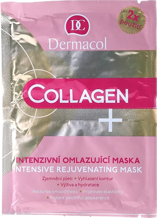 Dermacol Collagen+ Intensive Rejuvenating Mask Intenzivna podmlađujuća maska za lice