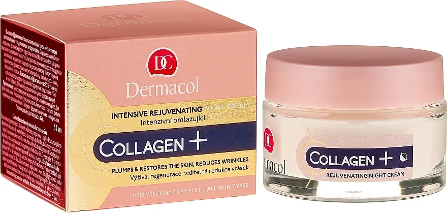 Dermacol Collagen+ Intensive Rejuvenating Night Cream Intenzivna podmlađujuća noćna krema