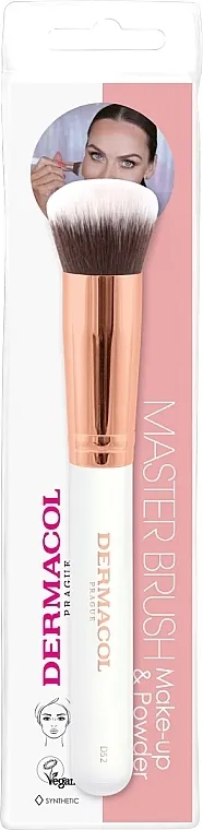 Dermacol Foundation &amp; Powder Brush D52 Rose Gold Četka za toniranu kremu i puder