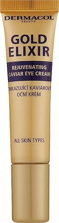 Dermacol Gold Elixir Rejuvenating Caviar Eye Care Podmlađujuća krema za predeo oko očiju
