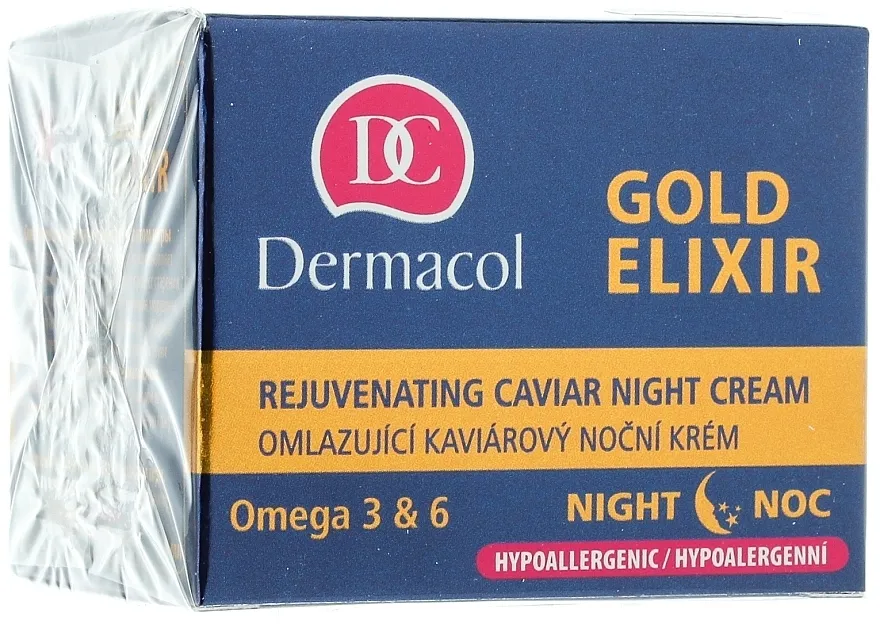 Dermacol Gold Elixir Rejuvenating Caviar Night Cream Noćna krema za pomlađivanje