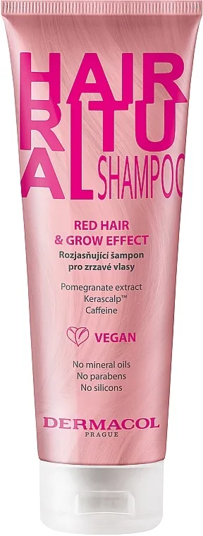 Dermacol Hair Ritual Shampoo Šampon za riđu kosu