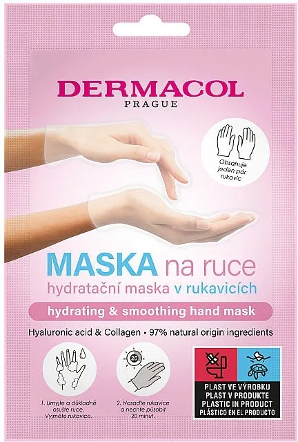 Dermacol Hydrating And Smoothing Hand Mask Maska za ruke u rukavicama