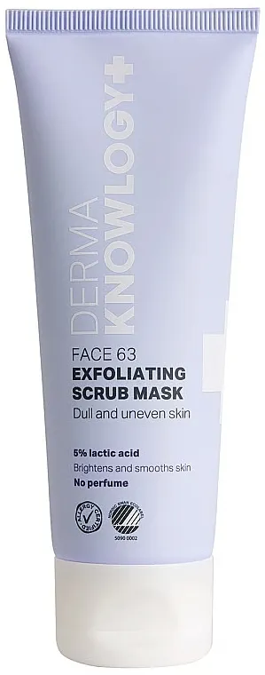 DermaKnowlogy Face 63 Exfoliating Scrub Mask Piling maska za lice