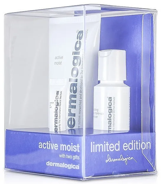 Dermalogica Active Moist Limited Edition (cr/100ml + eye/remov/30ml + eye/cr/4ml) Set