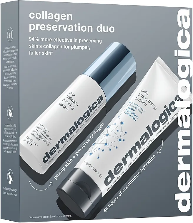 Dermalogica Collagen Preservation Duo (serum/30ml + f/cr/50ml) Set za zatezanje lica