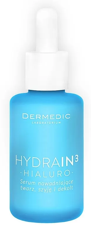 Dermedic Hydrain 3 Hialuro Hydrating Serum Hidratantni serum za kožu lica, vrata i dekoltea
