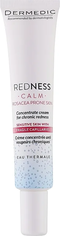 Dermedic Redness Calm Concentrate Cream For Chronic Redness Krema-koncentrat za kožu s kuperozom