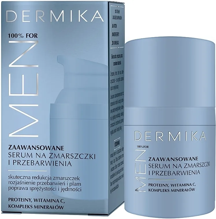 Dermika 100% For Men Face Serum Serum za lice