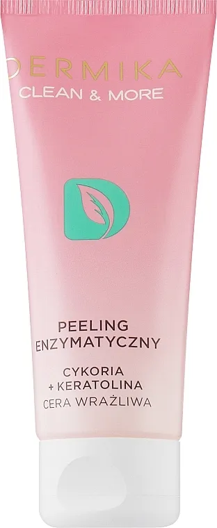 Dermika Clean &amp; More Enzimski piling cikorija + keratolin za osjetljivu kožu